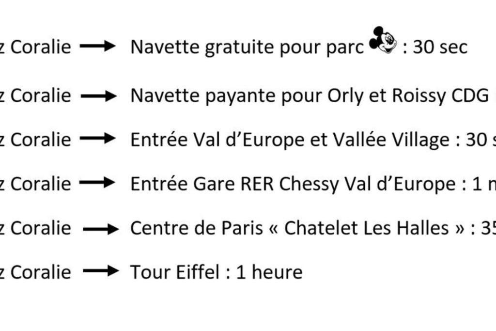 Disneyland Paris, Appartement 70M², Parking Prive Serris Luaran gambar