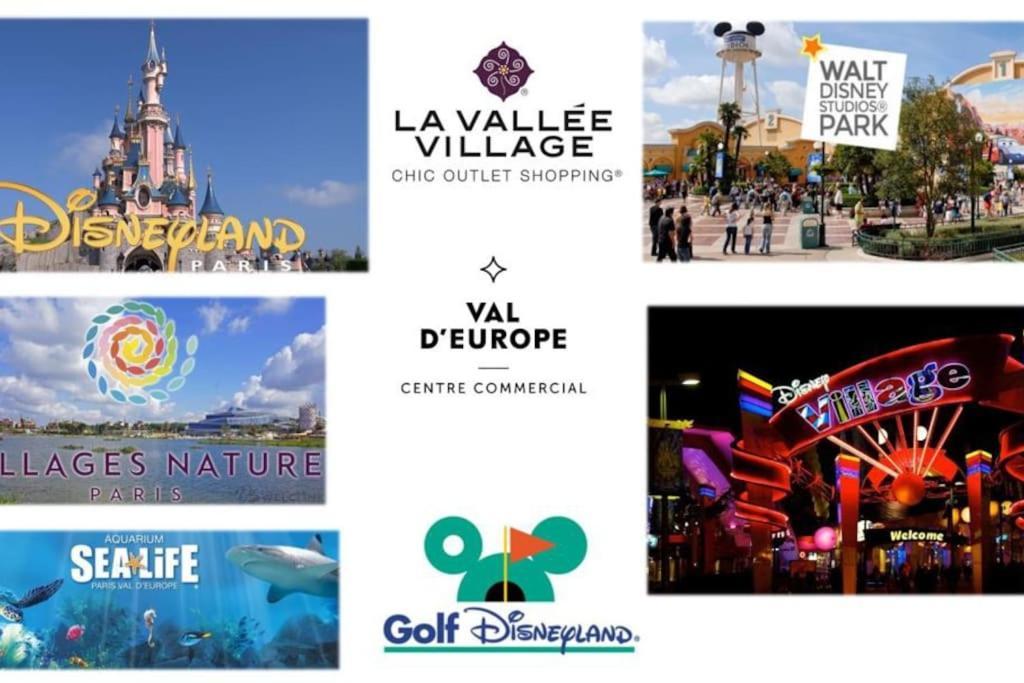 Disneyland Paris, Appartement 70M², Parking Prive Serris Luaran gambar