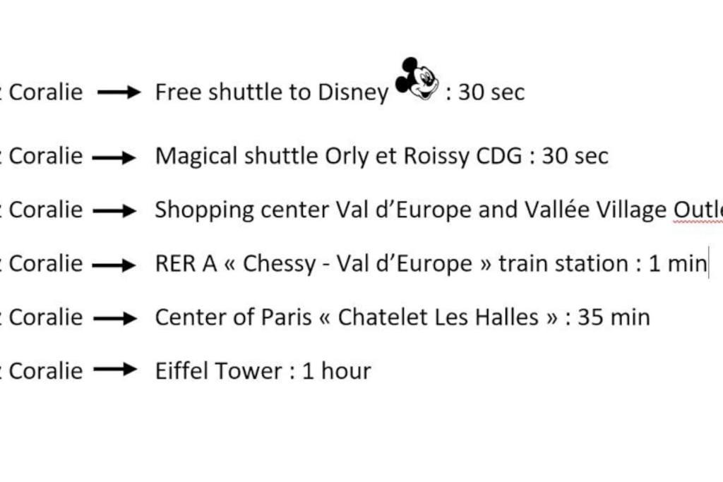 Disneyland Paris, Appartement 70M², Parking Prive Serris Luaran gambar
